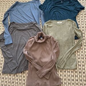 GAP Women's Tops in Blue, Green, and Brown